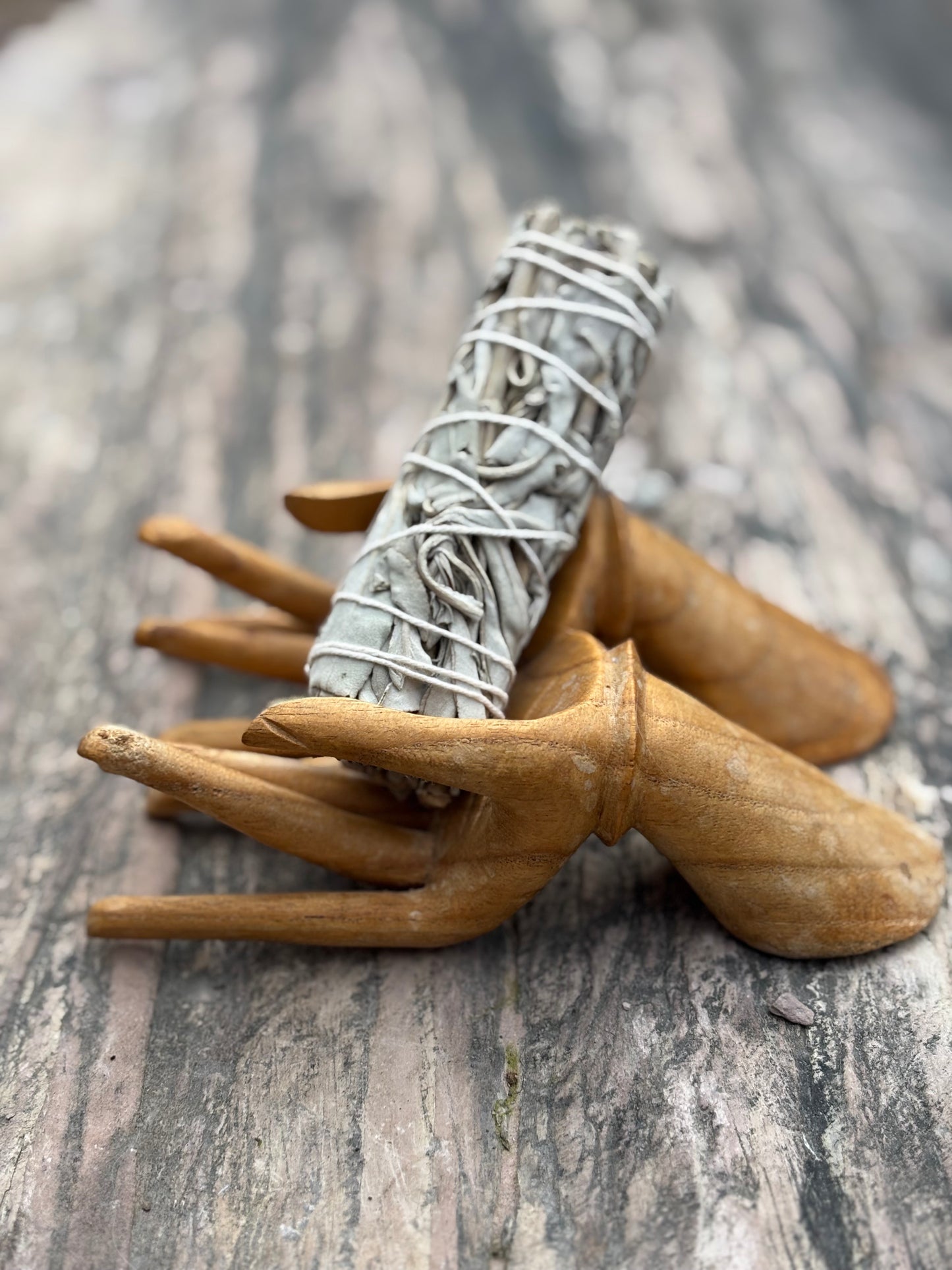 IRISH HOMEGROWN ORGANIC SAGE SMUDGE STICK