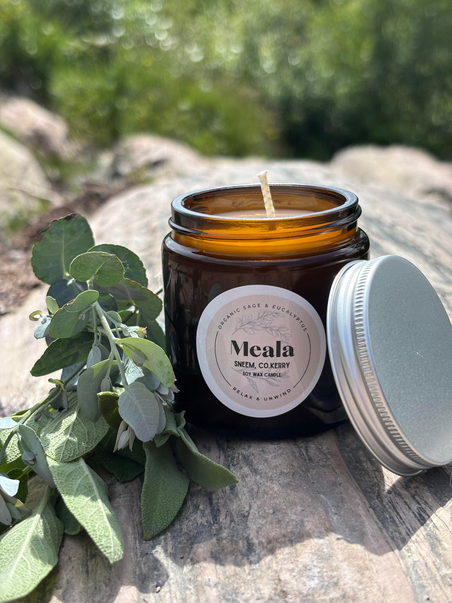 ORGANIC SAGE & EUCALYPTUS CANDLE